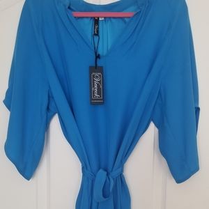 Viereck silk slip dress